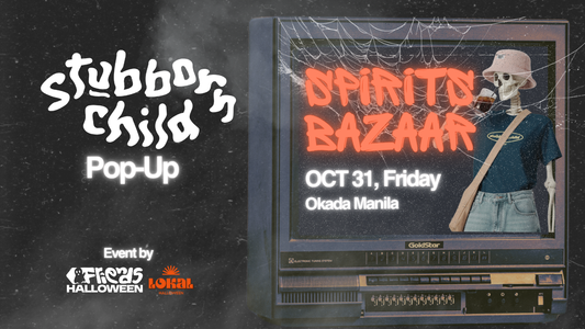 When Streetwear Meets Spirits: Stubborn Child Pops Up at &Friends and Lokal Halloween Rave in Okada Manila