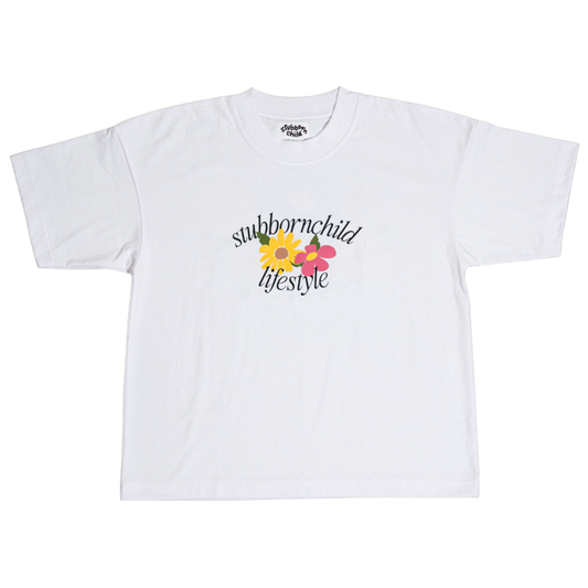 Outgrow People Drop Shoulder Boxy Tee | Stubborn Child