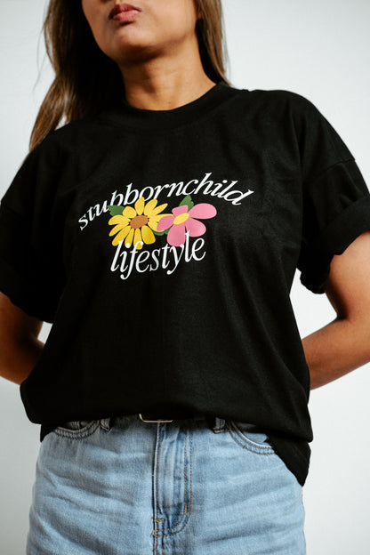 Outgrow People Drop Shoulder Boxy Tee | Stubborn Child